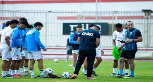 مران الزمالك.. عودة المثلوثي.. وأحمد مجدي يجتمع باللاعبين استعدادًا للمصري